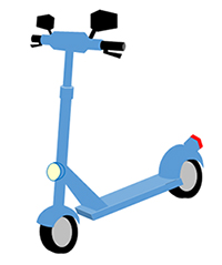 特定小型原動機付自転車(いわゆる電動キックボード等)