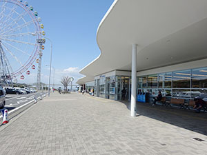 Awaji SA southbound road