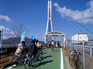 しまなみ海道自転車歩行者道