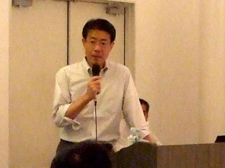 15年9月橋の科学館講演会　講師の森川氏
