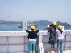 しまなみ海道 塔頂体験ツアー