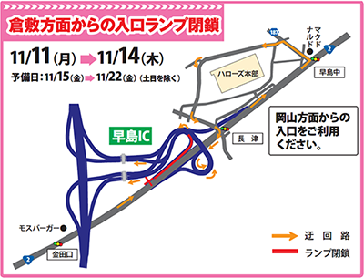 迂回路案内①