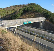 高山跨道橋