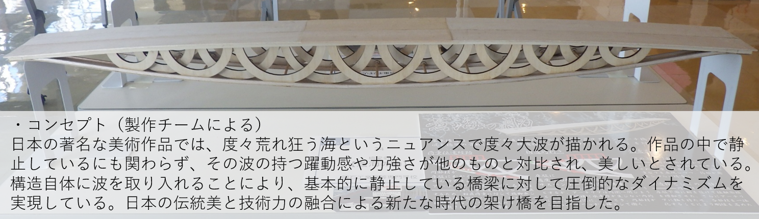 最優秀賞受賞作品:蒼海の肋（明石工業高等専門学校　24）