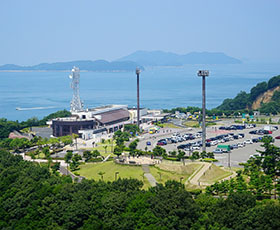 与島パーキングエリア