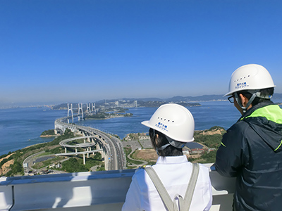 瀬戸大橋スカイツアー