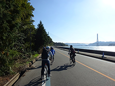 生口島でのサイクリング