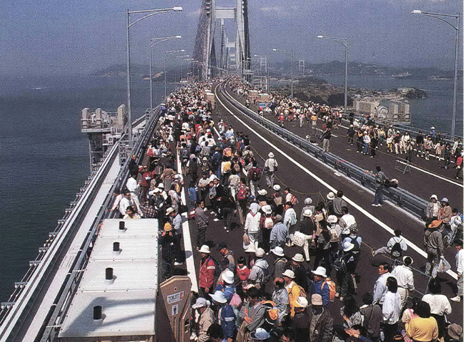 瀬戸大橋橋上ウォーク