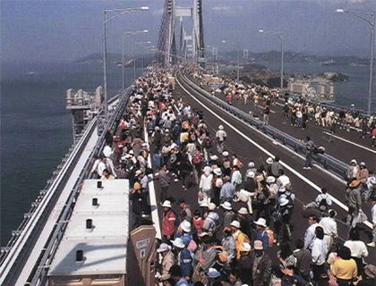 瀬戸大橋橋上ウォーク