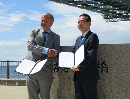 ストアベルト社と技術協力協定締結