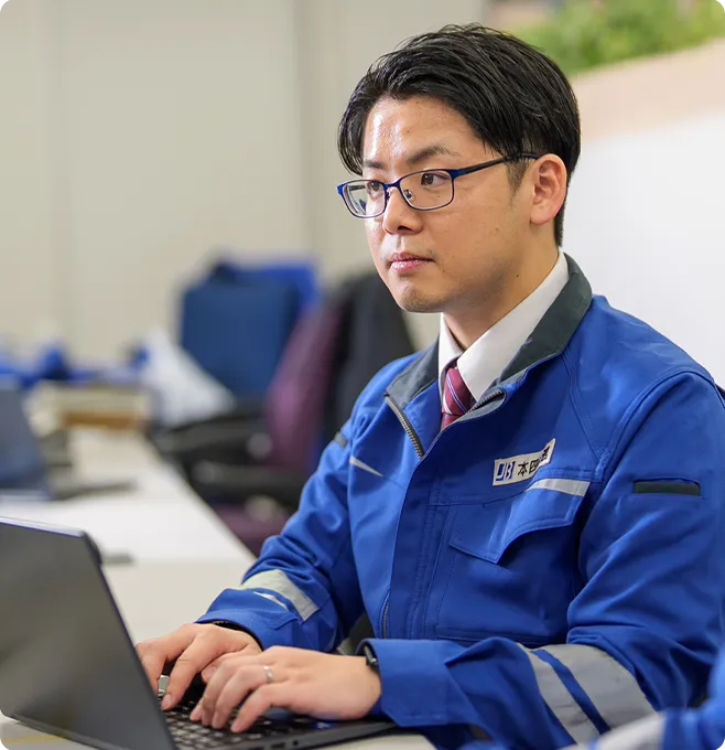 >土木職（高速道路の防災）T.Tの1日のスケジュール