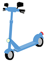 特定小型原動機付自転車(いわゆる電動キックボード等)