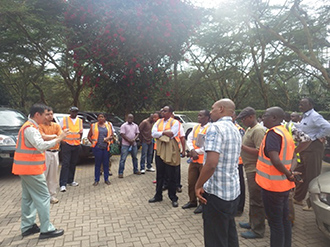 Training for local technicians (Kenya)