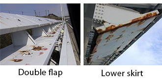 Corrosion of aerodynamic stabilization members