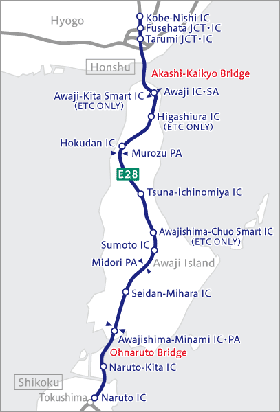 E28 Kobe-Awaji-Naruto Expressway