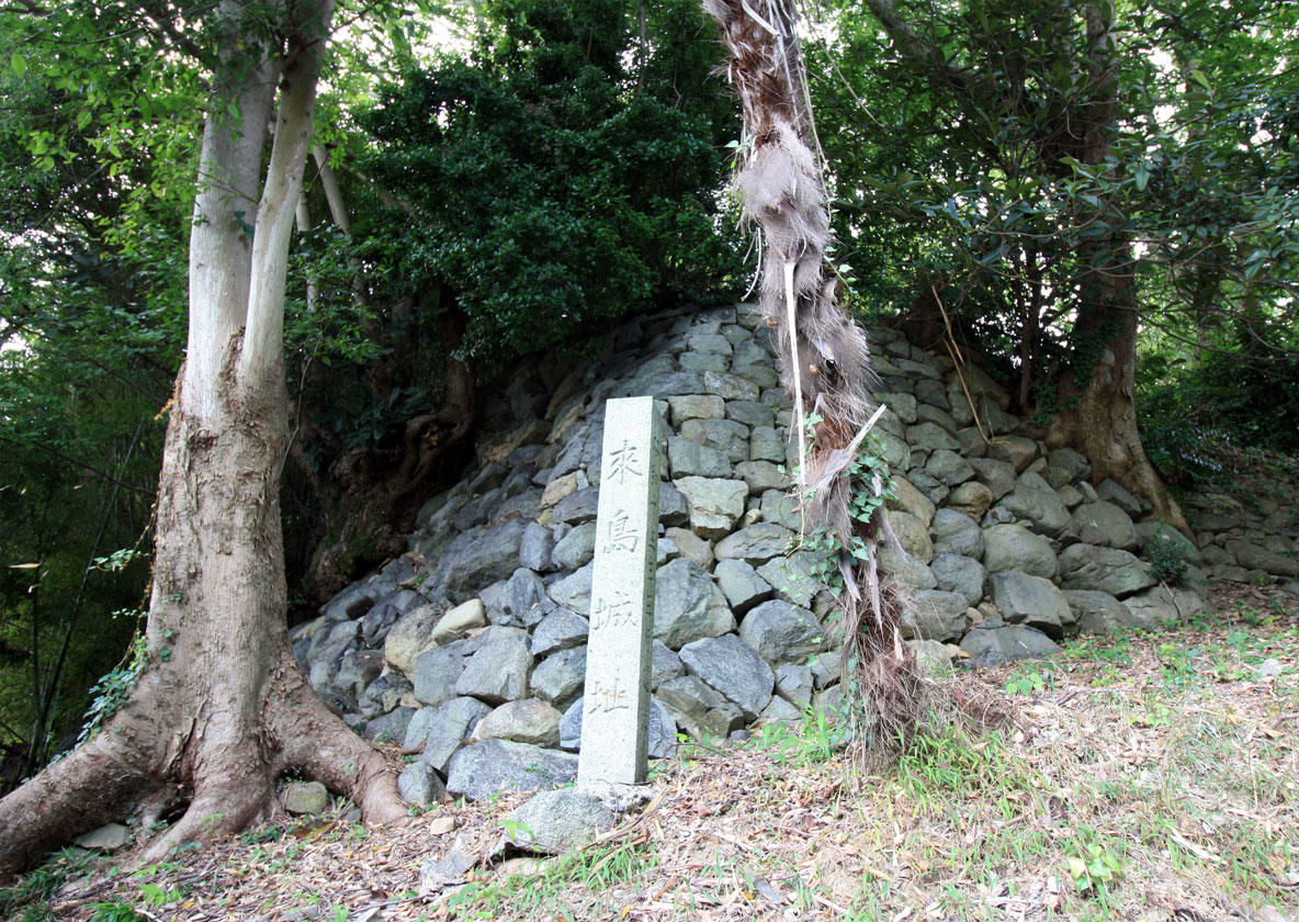 Kurushima Island stone wall remains