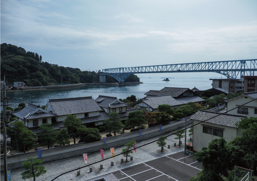 海上交通の要所として栄えた下蒲刈島（しもかまがりじま）の三之瀬