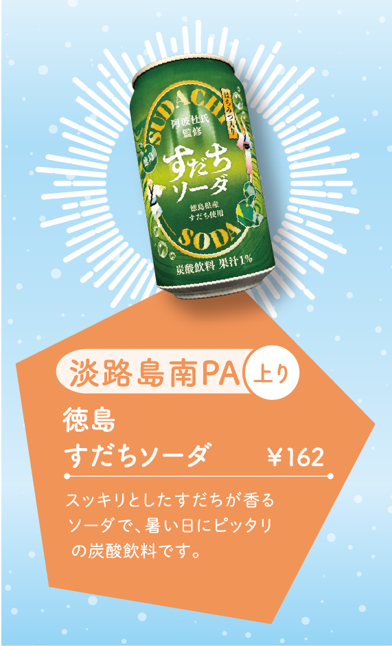 徳島すだちソーダ