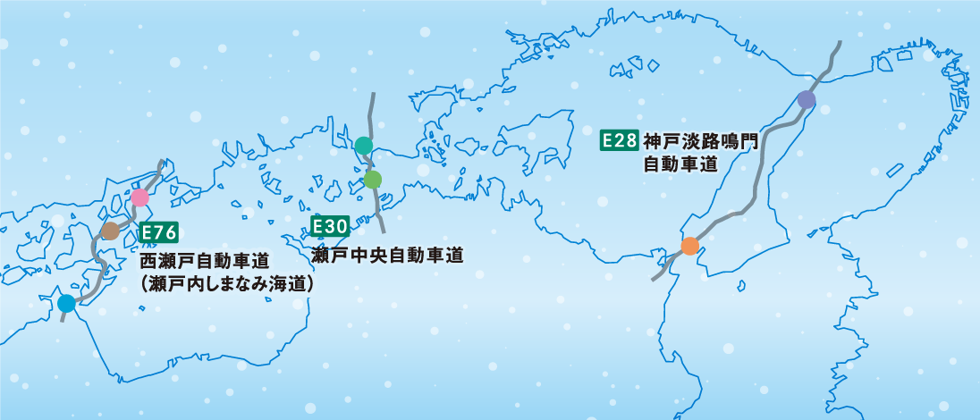 SA・PAスタッフ一推し ご当地サイダーマップ