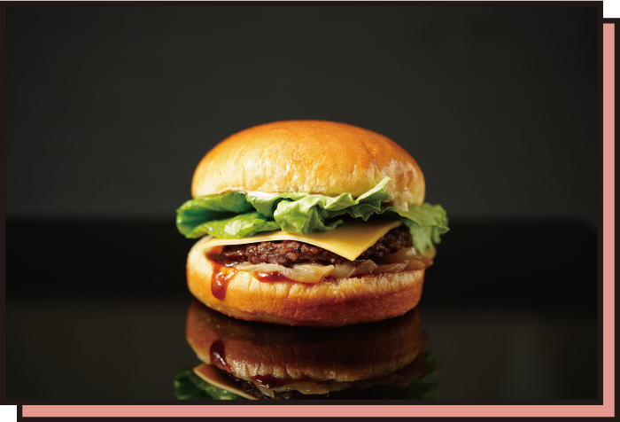 チーズバーガー（1,080円）