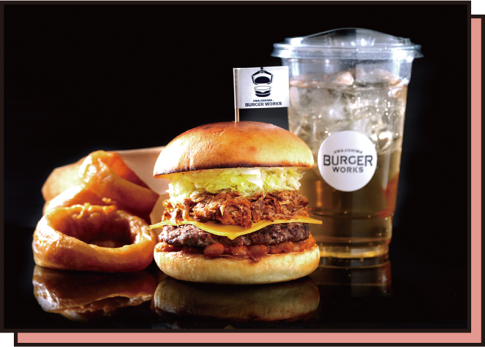 プルドポークバーガーサイドセット（2,280円）