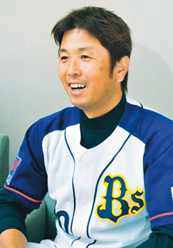 オリックス・バファローズ　打撃コーチ　水口栄二さん