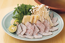 旬の穴子はしゃぶしゃぶで