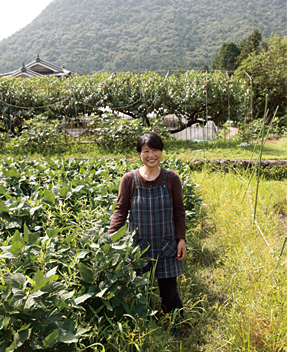 手作り工房　食・農・宿「おかだ」の岡田かよ子さん