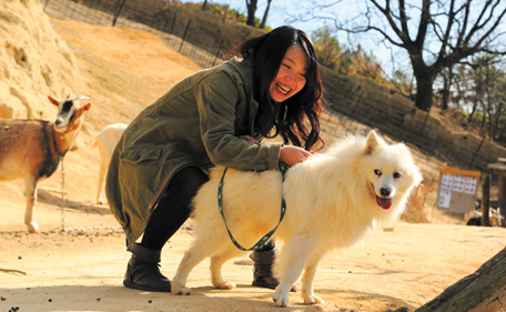 犬のお散歩一日ペット料金／9:00～17:00  1,000円、14:00～17:00  500円