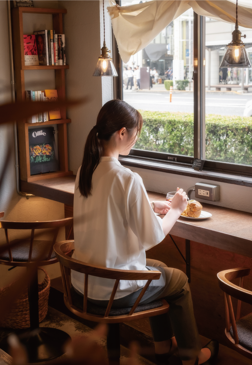 大阪でコーヒーに関わる仕事をしていたオーナー。「音楽も好きで、その両方が楽しめる店を作りたい」と2021年に開業した