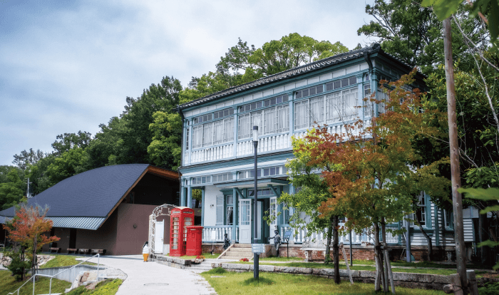 四国村カフェ