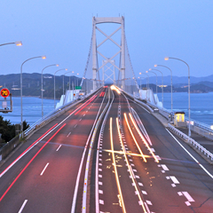 お茶園展望台・跨道橋