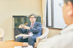 対談の様子