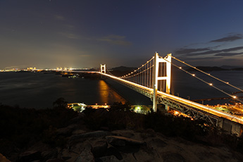 写真：下津井瀬戸大橋