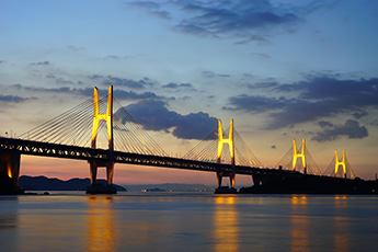 写真：櫃石島橋・岩黒島橋