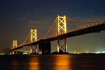 写真：北備讃瀬戸大橋・南備讃瀬戸大橋