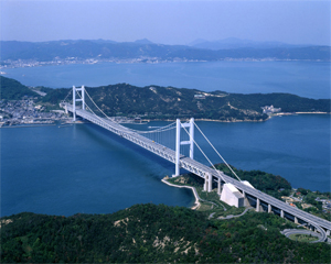 写真：下津井瀬戸大橋