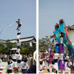 今治の春祭りはアクロバティック！！