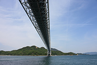 因島大橋 因島側より