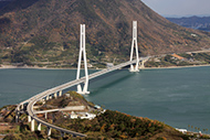 多々羅大橋 大三島 立石展望台より