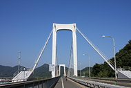 伯方・大島大橋 伯方・大島大橋橋上より