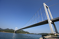 伯方・大島大橋 大島より