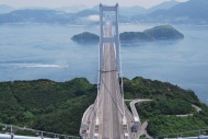 来島海峡大橋 8P塔頂より