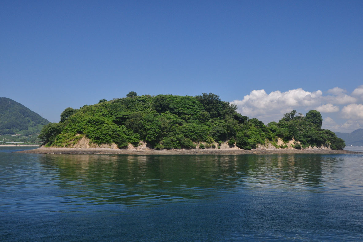 生口島の海岸線