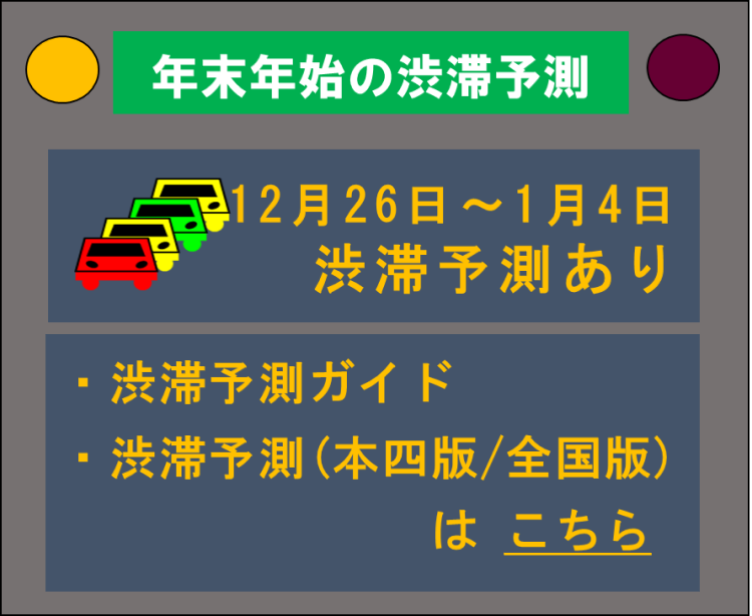 【工事情報等】渋滞予測