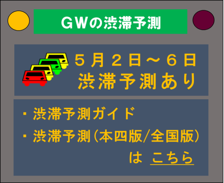 【工事情報等】渋滞予測